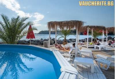 - 10% отстъпка до 31.03.2025г. Ultra All Inclusive + басейн, ЧАДЪР И ШЕЗЛОНГ НА ПЛАЖА, бийч бар,...